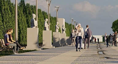 Büyükşehir Sağlık Emekçileri Anıtı Bölgesi’ne Yeni Bir Çehre Kazandırıyor