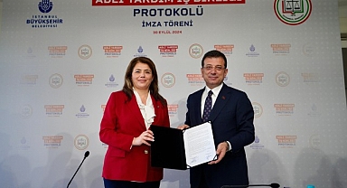 Ekrem İmamoğlu İBB ve İstanbul Barosu arasında ‘Adli Yardım İş Birliği Protokolü’ imzalandı.