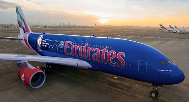 Emirates, NBA Cup’a özel yeni uçak tasarımını tanıttı