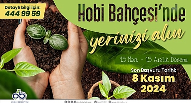 Hobi Bahçeleri Yeni Dönem Başvuruları Başladı