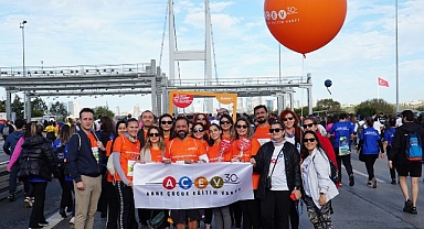 İstanbul Maratonu’nda çocuklar için AÇEV’le koşmak isteyenler, 14 Ekim'e kadar kayıt olabiliyor.