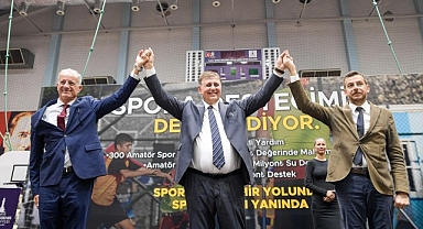 İzmir Büyükşehir’den amatör spor kulüplerine 22 milyon liralık can suyu