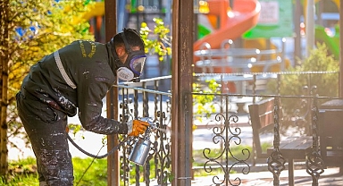 Keçiören'de Parklar Yenileniyor