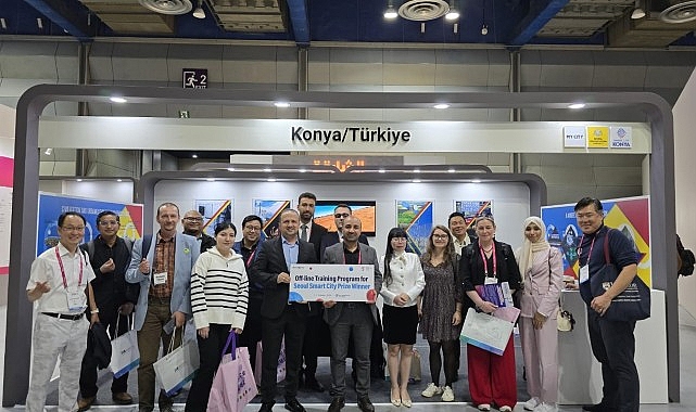 Konya Büyükşehir’in Akıllı Şehir Projeleri Seul'deki Akıllı Şehir Fuarı’nda İlgi Gördü