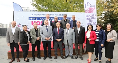 Küçükçekmece’de ücretsiz ‘Anne Taksi’ hizmeti başladı.