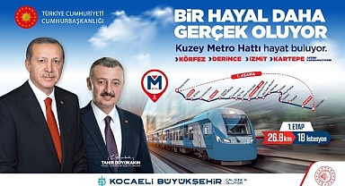 Kuzey Metro Hattı için şantiye çalışmaları başladı