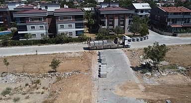 Menderes’te Söğüt Sokak Yolu Tamamlandı