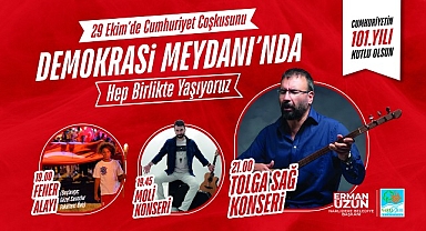 Narlıdere'de Cumhuriyetin 101'inci Yaşı Coşkuyla Kutlanacak