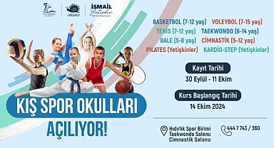 Seferihisar’da Kış Spor Okulları heyecanı başlıyor