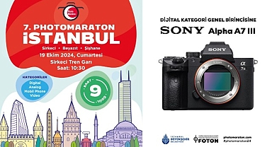 Sony Türkiye sponsorluğundaki 7. Photomaraton, 19 Ekim'de Sirkeci'de düzenlenecek!