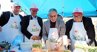 Aliağa’da 3. Zeytin Hasat Şenliği Düzenlendi