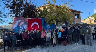 Aydın Büyükşehir Belediyesi’nin doğa yürüyüşleri devam ediyor