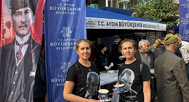 Aydın Büyükşehir Belediyesi Ulu Önder Gazi Mustafa Kemal Atatürk İçin 17 İlçede Hayır Gerçekleştirdi