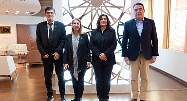 Başkan Çerçioğlu’na Cumhuriyet Halk Partili Bağcıoğlu, Derici ve Bayırlı’dan ziyaret.