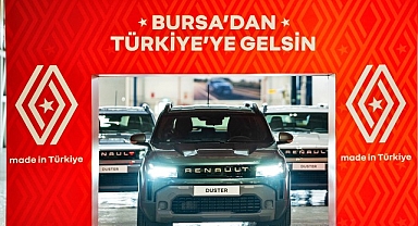 Bursa'dan Gururla Tüm Türkiye'ye Gelsin: Yeni Renault Duster'ın Üretimi Bursa'da Başladı