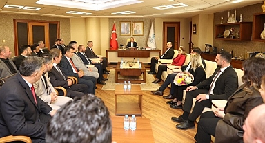 Büyükakın, Gölcük ve Kartepe teşkilatlarını ağırladı