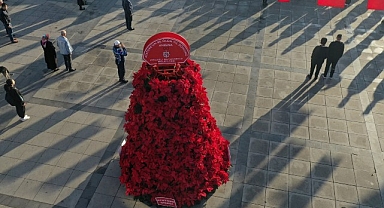 Büyükşehir'den 86. yılda 1086 Atatürk çiçeği