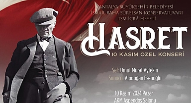 Büyükşehir'den Atatürk'ü anma konseri