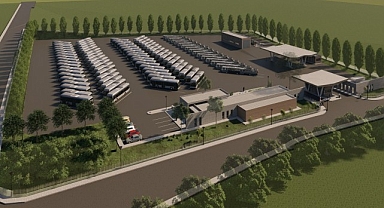 Büyükşehir'den Çayırova'ya modern garaj binası