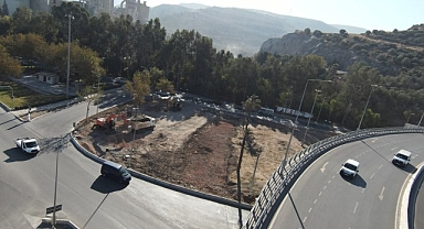 Büyükşehir’den otogar önüne estetik dokunuş