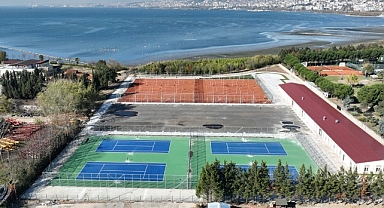 Büyükşehir’in İzmit Tenis Merkezinde sona doğru