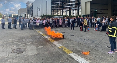 Büyükşehir İtfaiye eğitimlerde hız kesmiyor