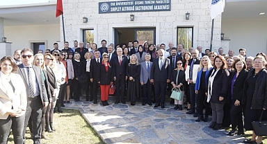 Çeşme Turizm Fakültesi Shipley-Altındağ Öğrenci Yurdu düzenlenen törenle açıldı