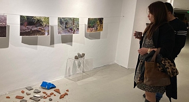 Çocuk sanatçıların eserleri “Teneffüs”te sergileniyor