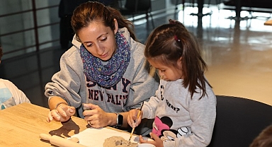 Çocuklar seramik sanatıyla tanıştı