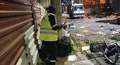 Dilovası'nda Semt Pazarları Hijyenik Hale Getiriliyor