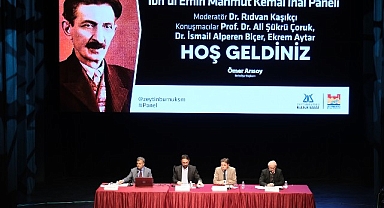 Doğumunun 153. Yılında İbn’ül Emin Mahmut Kemal İnal Paneli Zeytinburnu Kültür Sanat’ta düzenlendi