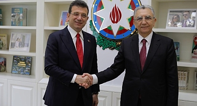 Ekrem İmamoğlu Bakü Valisi Tarafından Ağırlandı