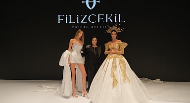Filiz Çekil, İzmir IF Wedding Fashion’daki Açılış Defilesiyle Büyüledi