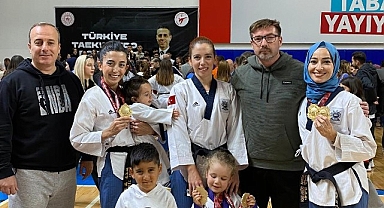 Gaziemir’in sporcuları madalyaları topladı