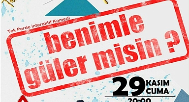 Gölcük'te tiyatro perdesi kahkaha ile açılacak