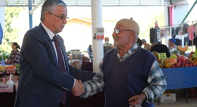 Göynük kapalı pazar yeri hizmete girdi