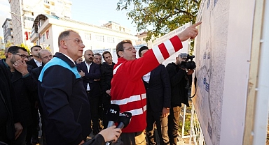 İmamoğlu ve Çalık Beylikdüzü’nde İncelemelerde Bulundu
