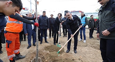 İnegöl’de Fidanlar Toprakla Buluştu