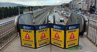 İzmit’teki yürüyen merdiven 2 gün kapalı olacak