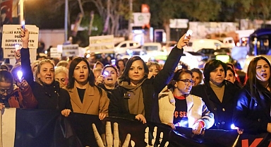 Karabağlar’da Kadınlar Şiddete Karşı Tek Yürek