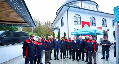 Karamürsel Çamçukur Camii’ne Büyükşehir eli