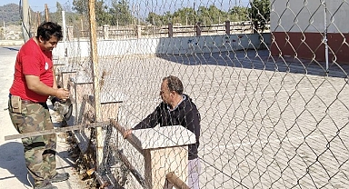 Kemer Belediyesi ara tatilde de okulların yanında