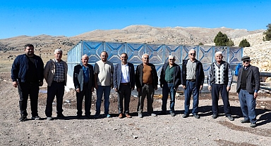 Korkuteli Taşkesiği'ne kapalı devre sulama sistemi kuruldu