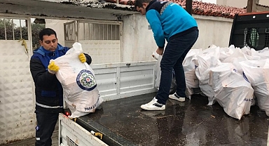 Muğla Büyükşehir Belediyesi Mezarlıkları Temizliyor, Odunlar İhtiyaç Sahiplerine Yakacak Oluyor