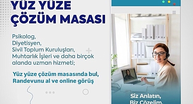Muğla Büyükşehir Belediyesi’nden Dijital Hizmet Atağı Yüz Yüze Çözüm Masası Projesi