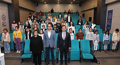 Nilüferli çocuklar demokrasi şöleni yaşadı