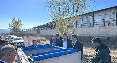 Örencik Göleti Kapalı Sulama Sistemi Projesi Tamamladı