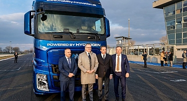 Slovakya’da Hidrojenli Kamyon Ford Trucks desteğiyle üretildi