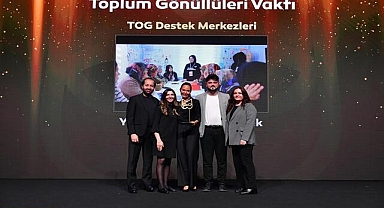 Toplum Gönüllüleri Vakfı'na Felis Ödülü!