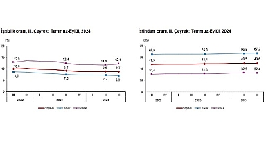 Tüik: Mevsim etkisinden arındırılmış işsizlik oranı %8,7 seviyesinde gerçekleşti